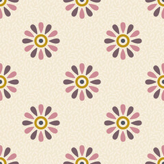 seamless floral pattern. vector illustration