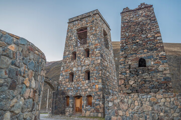 Fiagdon Monastery in the Caucasus Mountains.