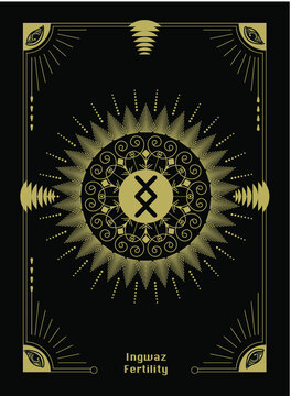 PRINTABLE Runes Deck Cards/Ancient scandinavian rune/Witch craft tool/Divination Deck, Meditation, Spirituality