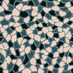 Terrazzo modern trendy colorful seamless pattern.Abstract creative backdrop with chaotic small pieces irregular shapes. Ideal for wrapping paper,textile,print,wallpaper,terrazzo flooring.Black, gray