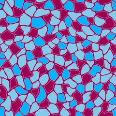 Terrazzo modern trendy colorful seamless pattern.Abstract creative backdrop with chaotic small pieces irregular shapes. Ideal for wrapping paper,textile,print,wallpaper,terrazzo flooring.Pink azure