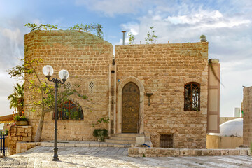 The old narrow streets of Jaffa