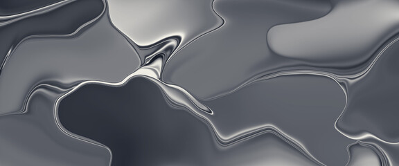 luxury liquid wave abstract background or wavy folds grunge silk texture, elegant wallpaper design background