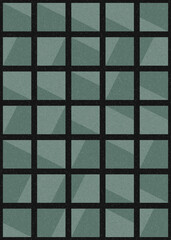 Abstract Geometric Pattern generative computational art illustration