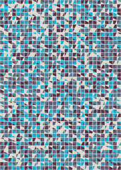 Abstract Geometric Pattern generative computational art illustration