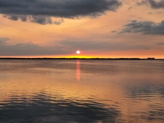 Sun on the water 
