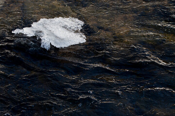 ice on the river