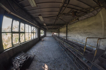 Fototapeta premium Abandoned Boiler Room
