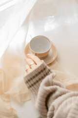 white towel and a towel