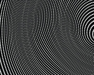 Abstract pattern. Texture with wavy, billowy lines. Optical art background. Wave design black and white. Digital image with a psychedelic stripes. Vector illustration