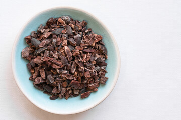 Cocao Nibs in a Bowl