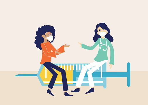 4 426 Best Two Women Talking Cartoon Images Stock Photos Vectors Adobe Stock