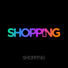 Fototapeta na wymiar Shopping logo. Shopping icon. Letters and clothing hang tag. Emblem of discounts and sales.