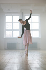 Young ballet dancer