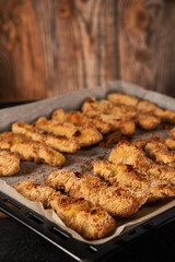 Oven baked crispy croquettes