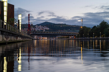 Fototapeta premium Beautiful Bilbao in the Basque Country