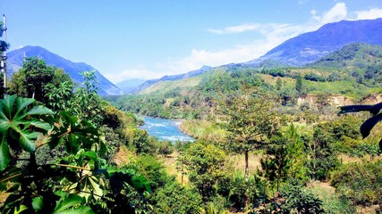 Obraz premium view of the mountains