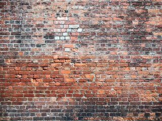 old brick wall in the house