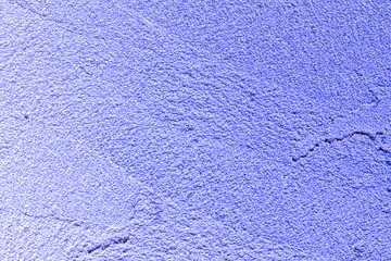 Abstract Wide Angle light blue stucco Background. Wall building Close up. Rough Surface plaster Texture With Copy Space for design.