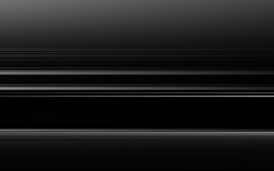 Fototapeta premium 3d rendered illustration of horizontal striped lines with metallic silver and grey color tone.