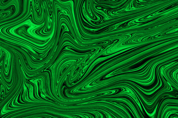 Green liquid marble texture vector background