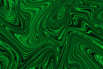 Green liquid marble texture vector background