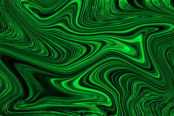 Green liquid marble texture vector background