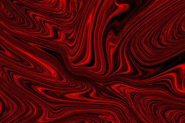 Red liquid marble vector background