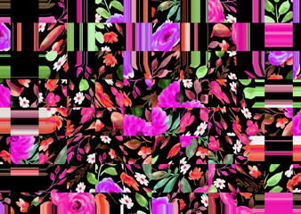 floral pattern	