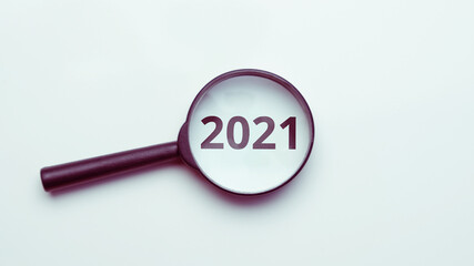 Concept of job search, opportunities in the year 2021.