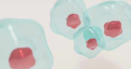 abstract organic cell representation 