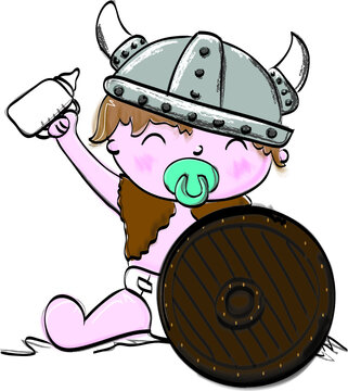 vikingo bebe