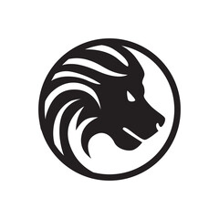 luxury premium lion logo design