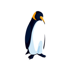 penguin north pole animal icon isolated style