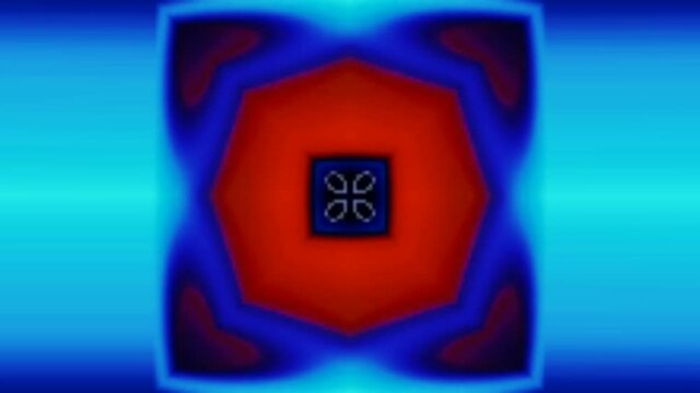 blue flame on black