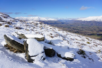 snow, mountain, winter, landscape, sky, nature, mountains, cold, ice, rock, white, blue, alps, ski, view, lake, alpine, panorama, travel, valley, outdoor, snowy, peak, north, season, new zealand