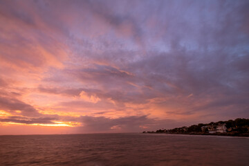 Sunset from the St Simons Pier, St Simons Island, GA