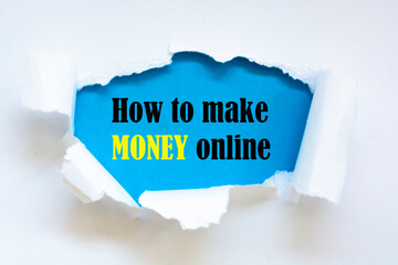 how to make money online