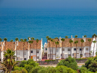 White houses, holiday apartments; at costa del sol, spain
