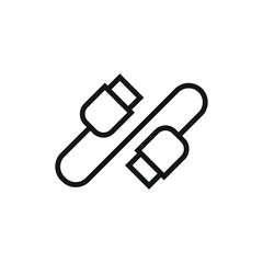 Cable data icon design. vector illustration