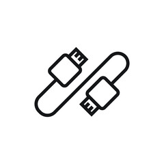 Cable data icon design. vector illustration