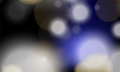 Abstract shiny blurred lights background stock illustration