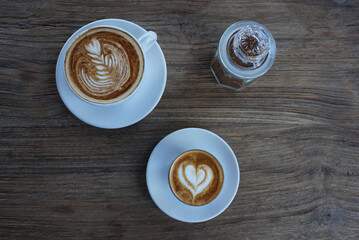 Coffee latte drink