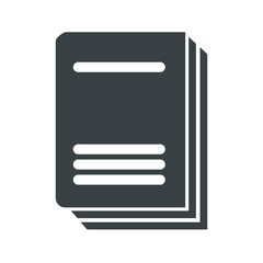 Pile of files and folders graphic illustration Free Vector