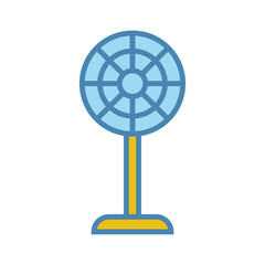 Obraz premium stand fan icon design vector template