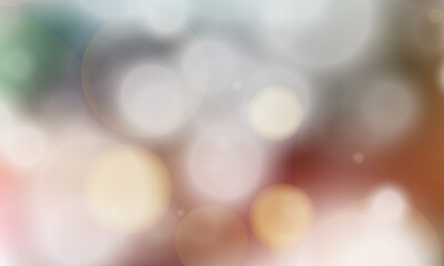 Fototapeta premium Abstract shiny blurred lights background stock illustration