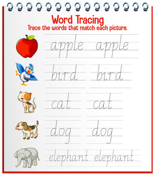 English Alphabet Tracing Worksheets