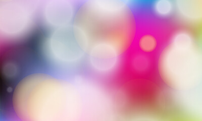 Fototapeta premium Abstract shiny blurred lights background stock illustration