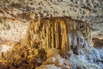 Hang Sung Sot Grotto Cave of Surprises, Halong Bay, Vietnam