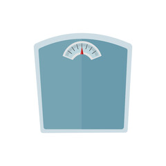 Weight scale icon on white background.